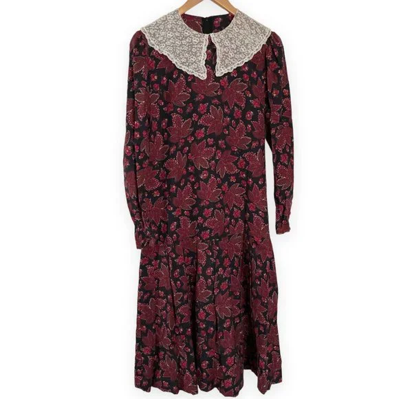 loft floral ruffle midi dress ASTR THE Label Luvita Floral Ruffled Midi-Dress
